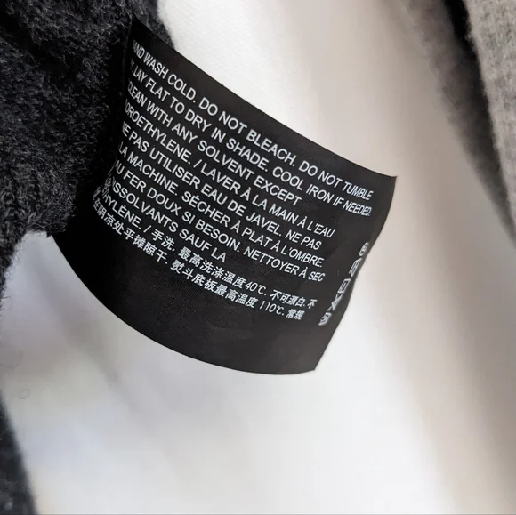 THEORY 100% Cashmere Full Zip Cardigan Sweater Size Small - Picture 7 of 12